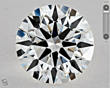 SI2 GIA True Hearts™️ Farbe G 1.20ct Cristal SI2 GIA True Hearts™️ Farbe G 1.20ct Cristal