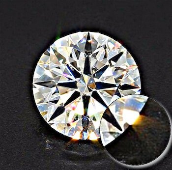 Hearts-and-Arrows-Diamant mit 0,91 ct in: 4C Diamantenkunde Diamant Hearts-and-Arrows-Diamant mit 0,91 ct in 4C Diamantenkunde Diamant