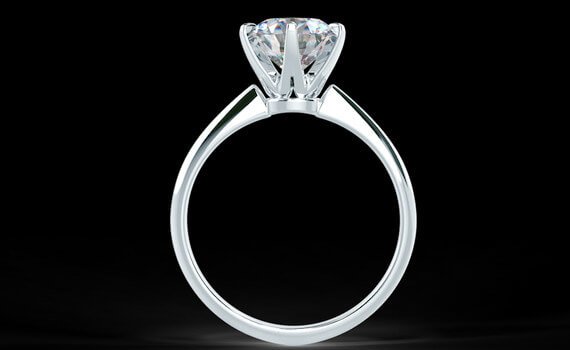 Tiffany Setting 0,69ct Color G